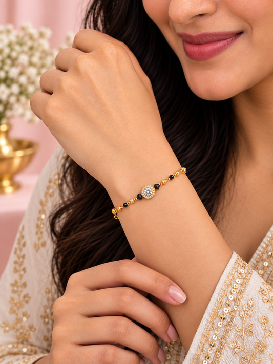 Avira Halo Bead Bracelet