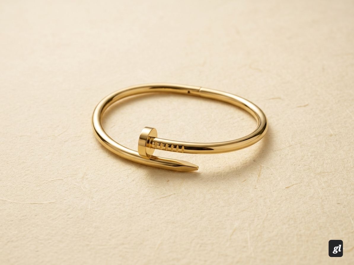 Luxe Gold Nail Kada