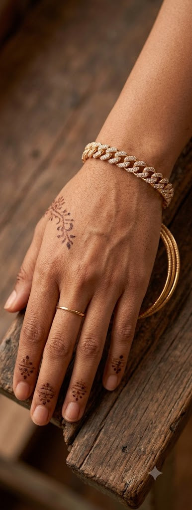 Cuban link bracelet