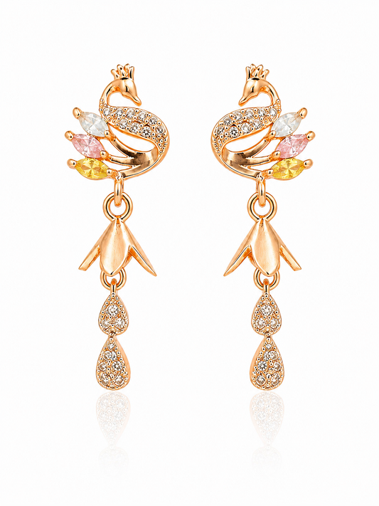 Royal Swan CZ Danglers