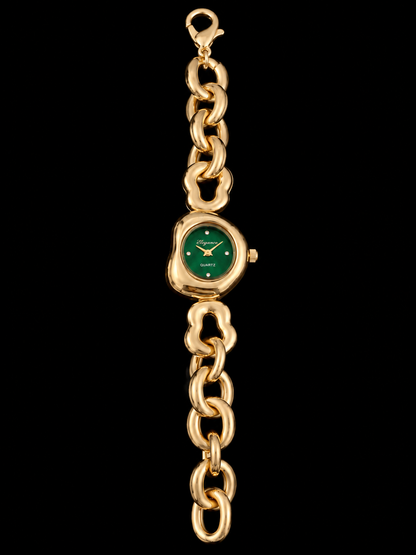 Oval Dial Chain Watch for Women