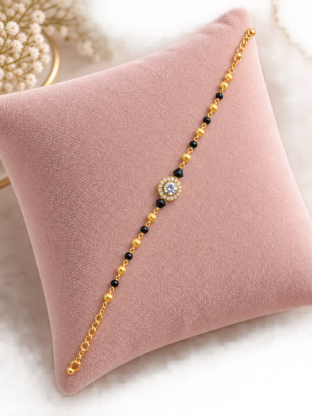 Avira Halo Bead Bracelet