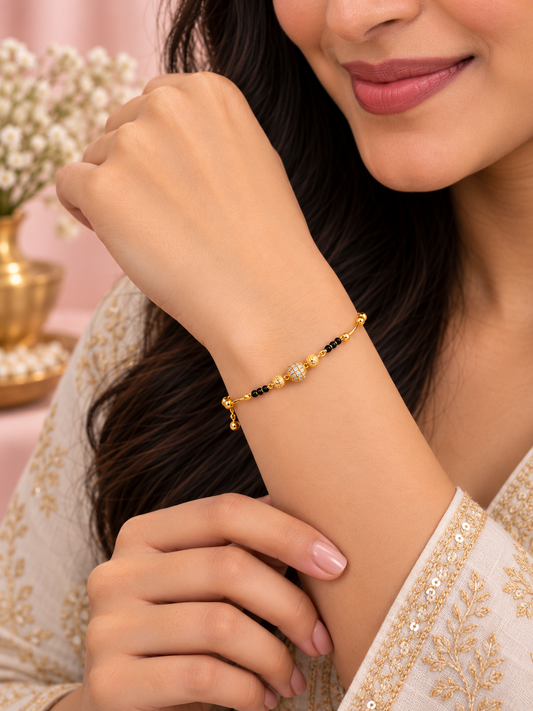 Ira Crystal Orb Bracelet
