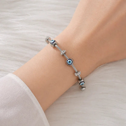 Evil Eye Charm Bracelet – Anti Tarnish Stainless Steel