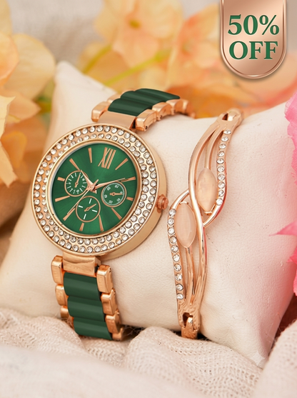Timeless Watch & Bracelet Gift Set