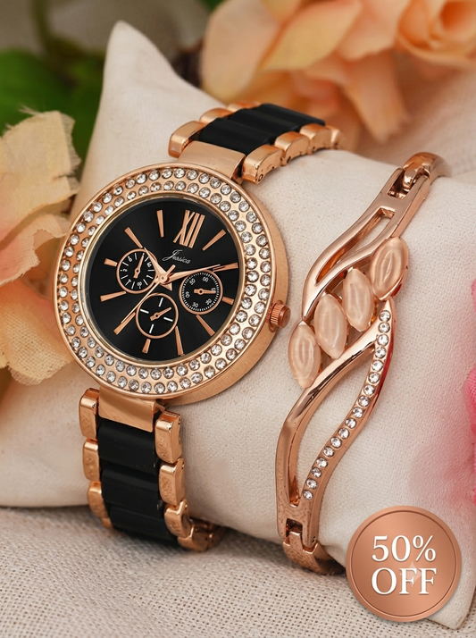 Timeless Watch & Bracelet Gift Set