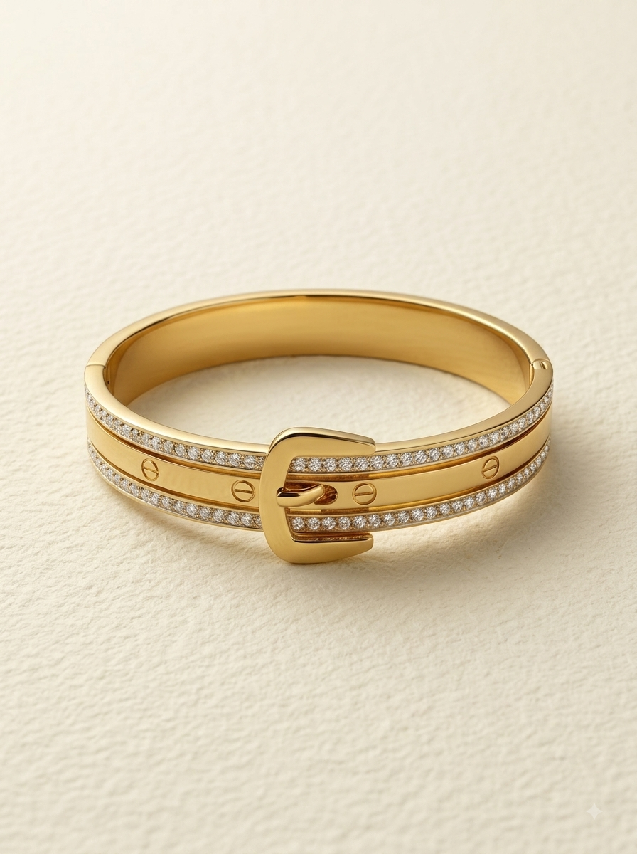 Buckle Luxe Kada | Size 2.6"