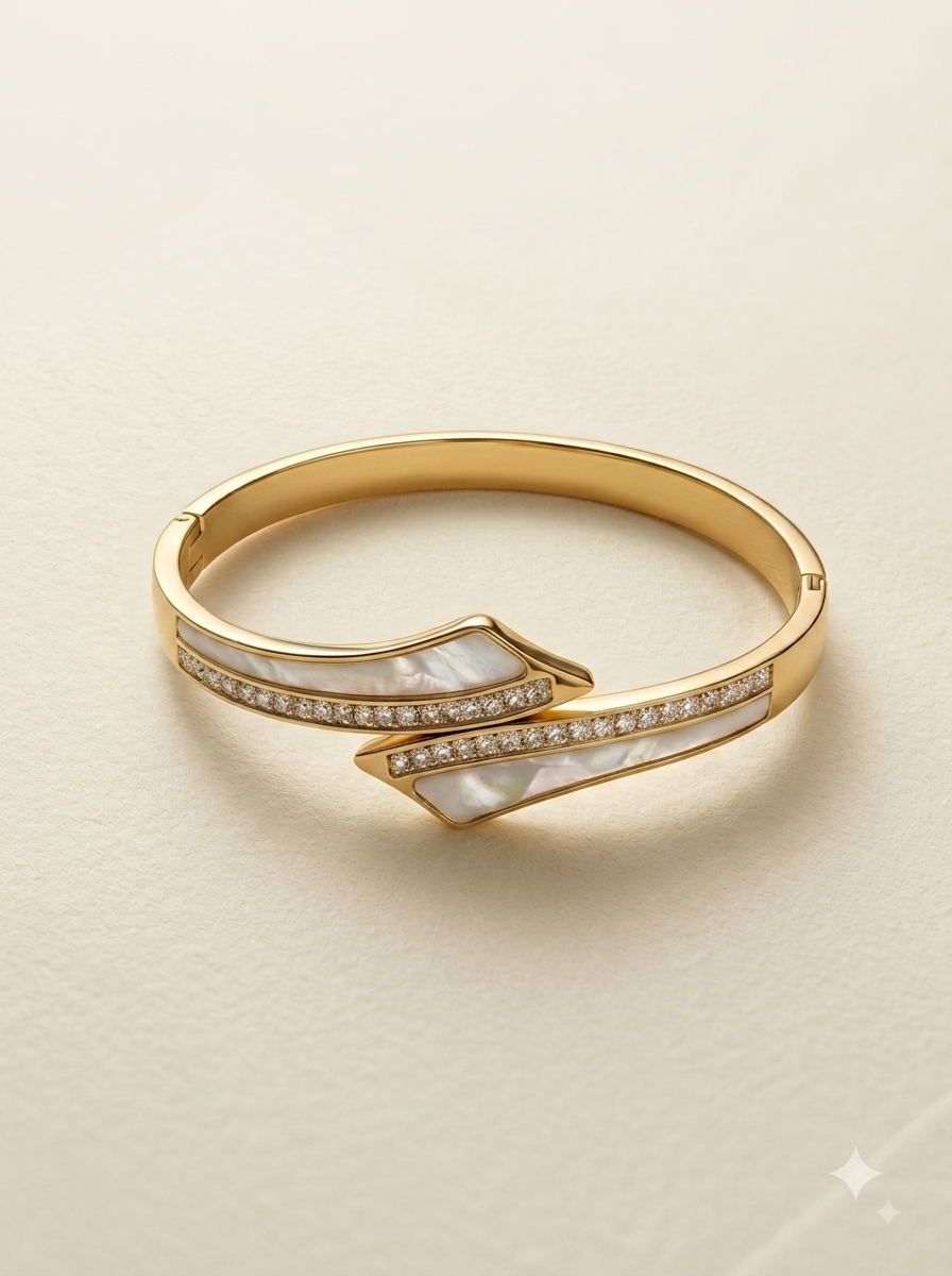 Mosaic Arrow Kada | Size 2.6"
