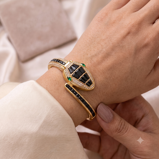 Royal Serpent Crystal Watch