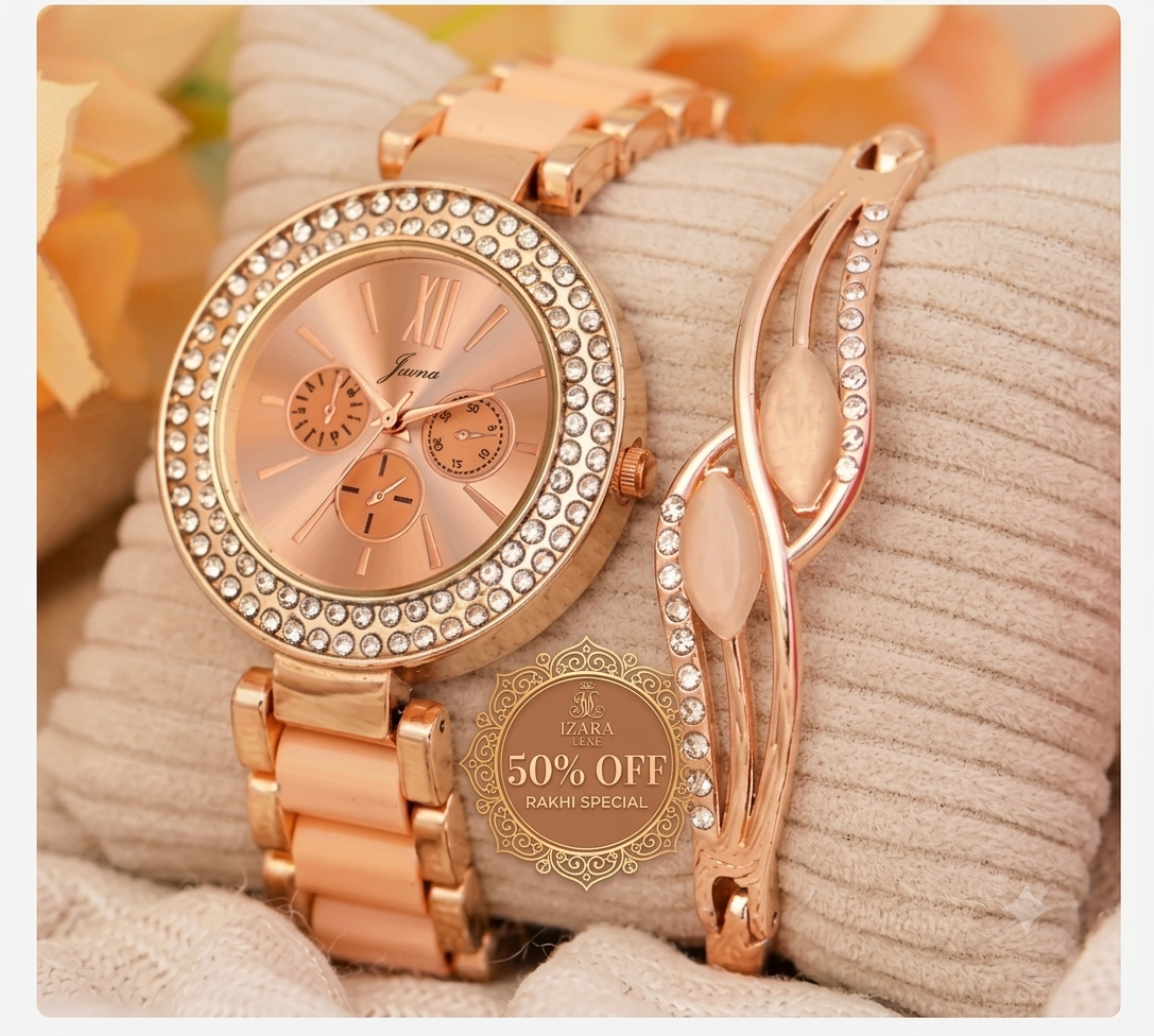 Timeless Watch & Bracelet Gift Set