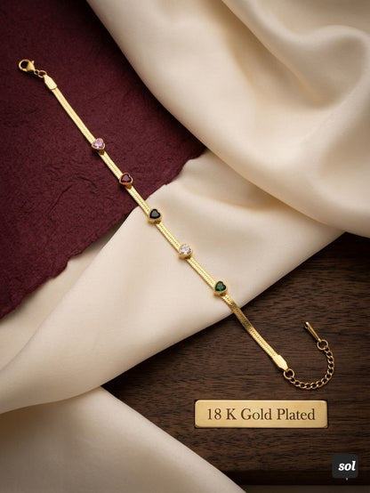 Multicolor Gemstone Bracelet