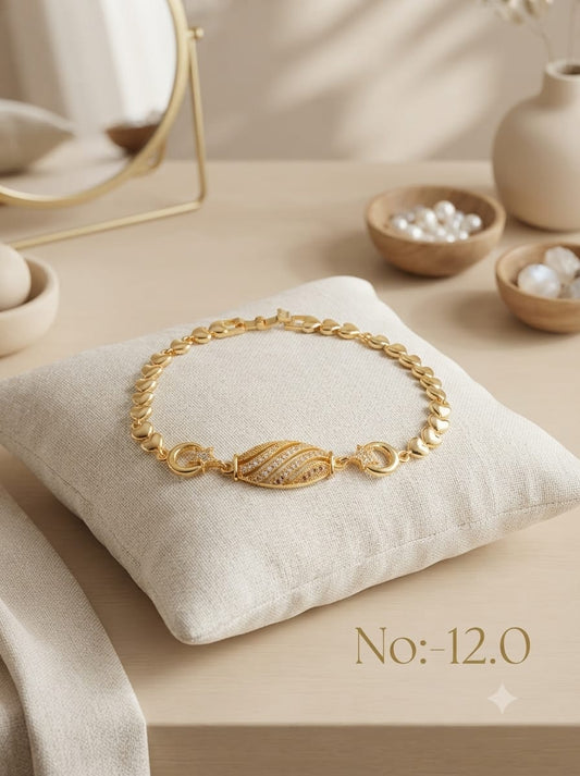 Aurelia Leaf Bracelet