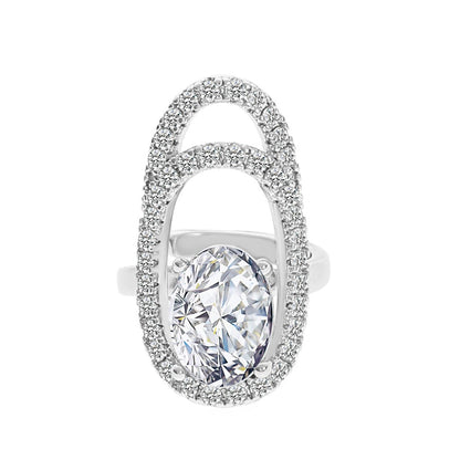 CZ Nail Cuffs - Set of 2