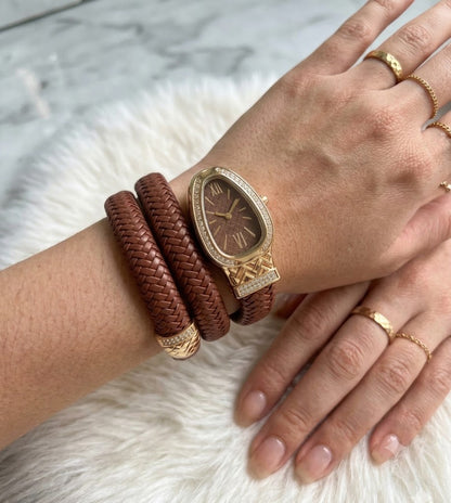 Noir Elegance Watch