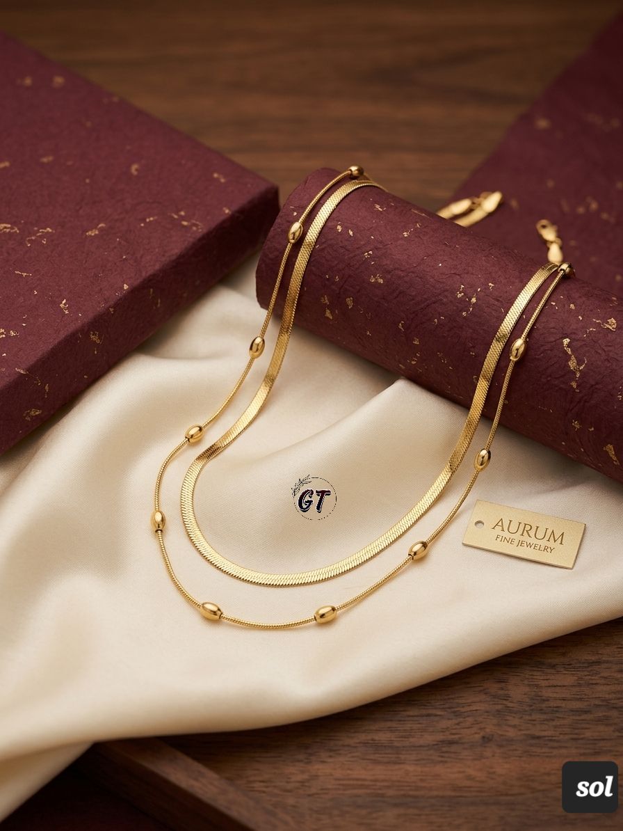 Everyday Luxe Double-Layer Chain