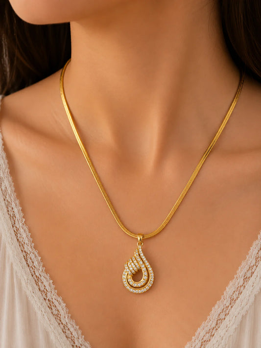 Radiance Drop Pendant Necklace